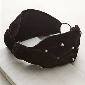 Anthropologie Namrata joshipura velvet headband